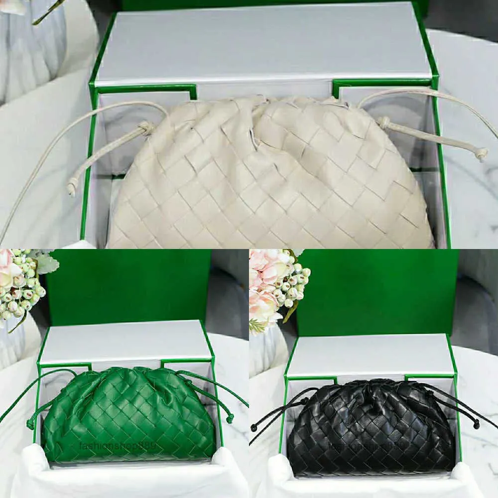 Taschen Clutch Designer Damen Luxurys Hangbags Lady Classic Große braune Knödel-Geldbörsen Business POUCH Cloud Fashion Bag Gewebte Ledertasche Helle Farbe