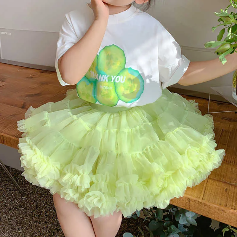 Saia de tule best sale verde