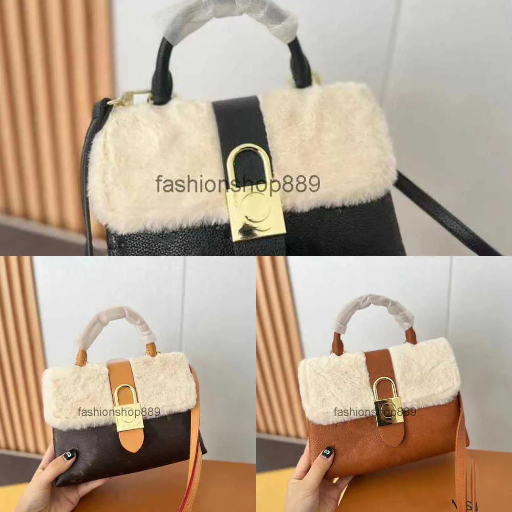 Bags Shoulder Designer with Letters Old Flower Women's Totes Handbag CrossBody Cosmetic Bag Phone Wallets Purses Brown Luxury top quality Leather chain bag