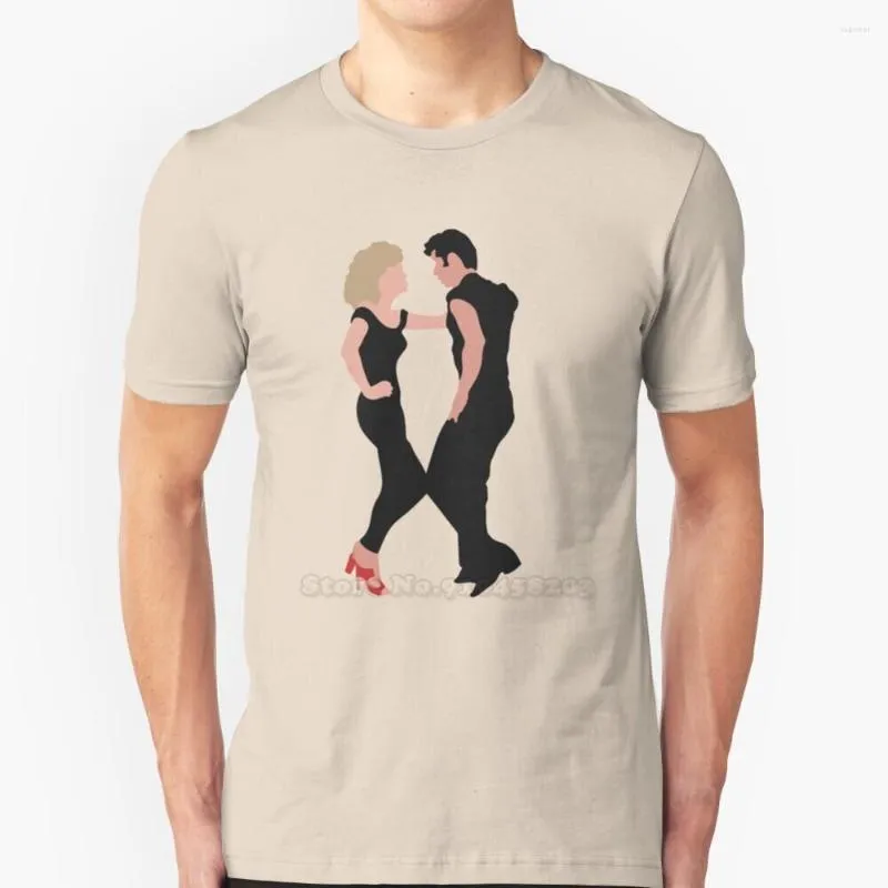 Men's T Shirts Sandy & Danny Summer Lovely Design Hip Hop T-Shirt Tops Grease Rizzo Zucco Dany Zuko Youre The One That I Want