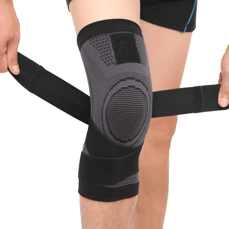 Coude Genouillères 1 Pcs Unisexe Sport Genouillères Compression Articulation Soulagement Arthrite Courir Fitness Bandage Élastique Genouillères Basketball Volleyball J230303