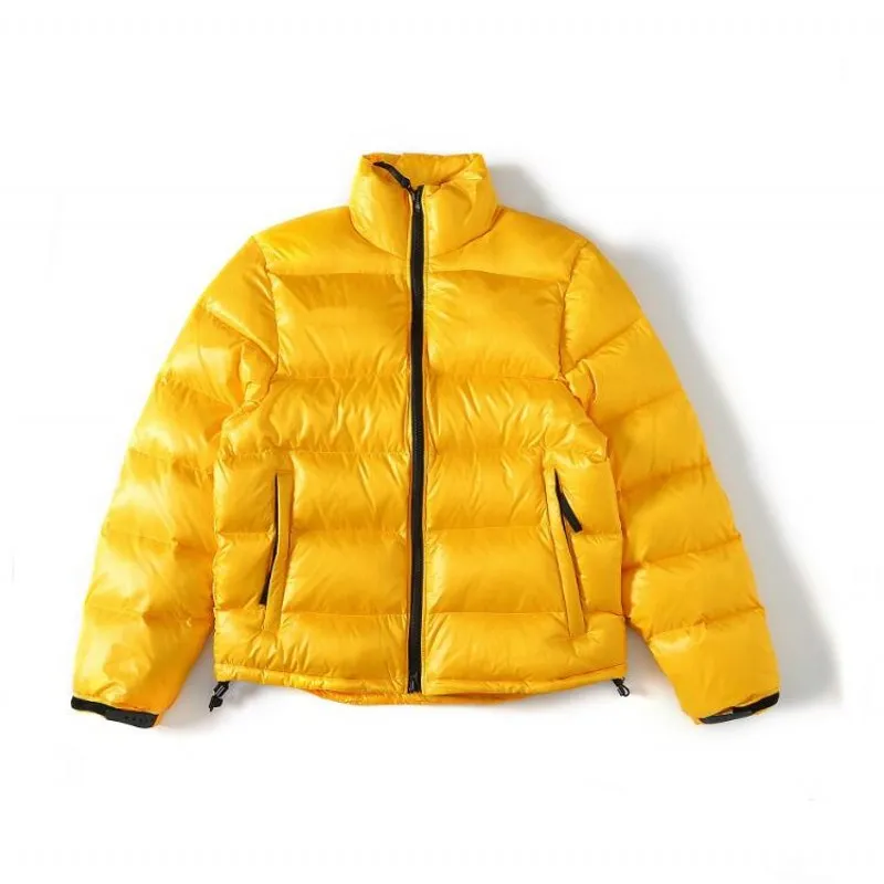Mens yellow cheap down jacket