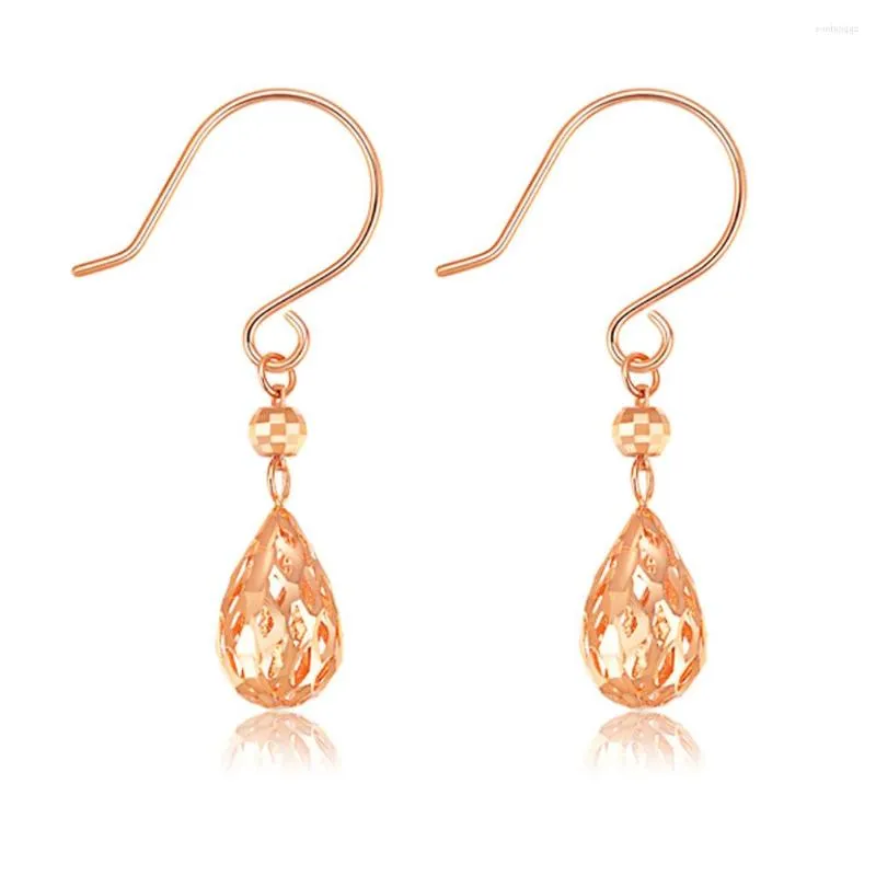 Hoopörhängen Jym 18K Pure Gold Earring Real Au 750 Solid Trevlig fjäril Upskalig trendig klassisk fina smycken säljer 2023