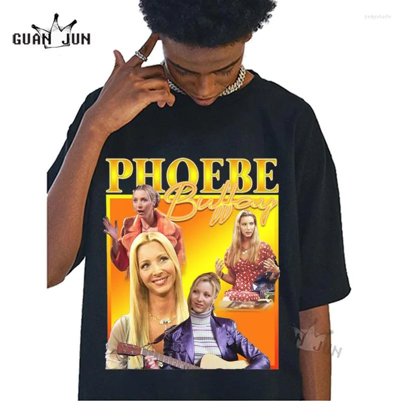 Men's T Shirts PHOEBE BUFFAY - FRIENDS Funny Men Women T-shirt Summer Streetwear Shirt Cotton Short Sleeve Tee Homme Graphic Tshirts