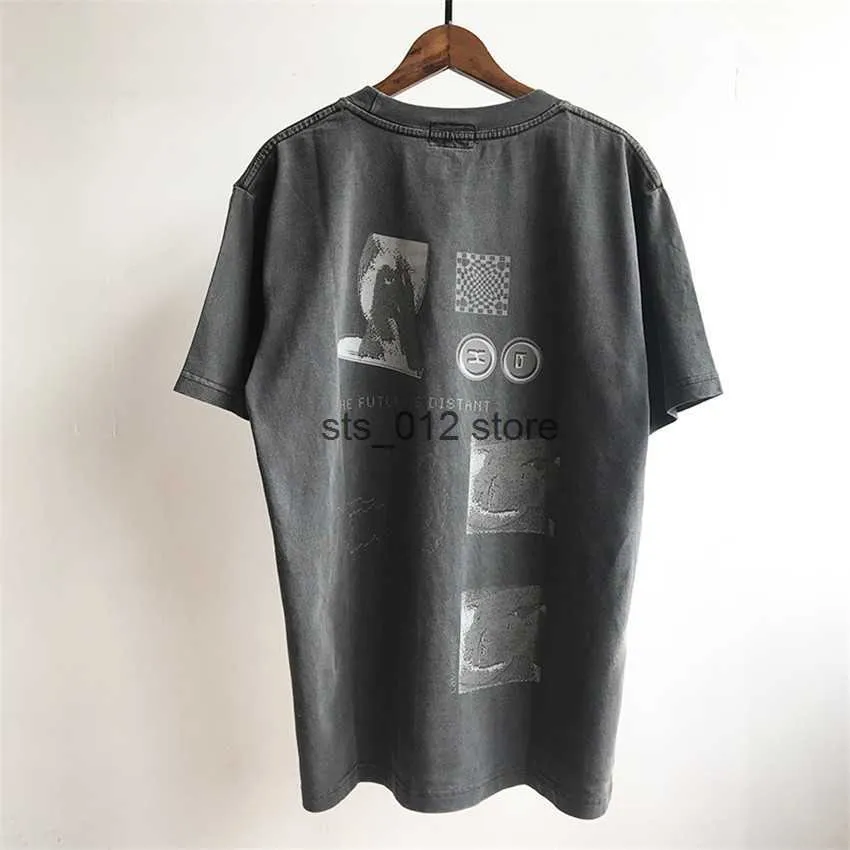 남자 티셔츠 Batik CAVEMPT 티셔츠 남자 여자 반사 클래식 Cav Empt T 셔츠 T230303