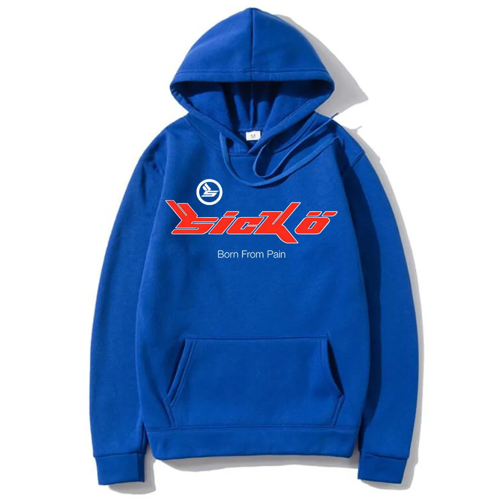 Sicko Born From Pain Mavi Hoodie Unisex Fashion Sweatshirt