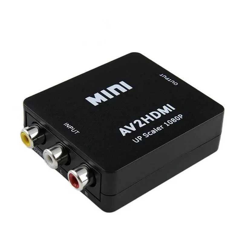 Wholesale Mini RCA AV To HDMI Converter Adapter With Three Color