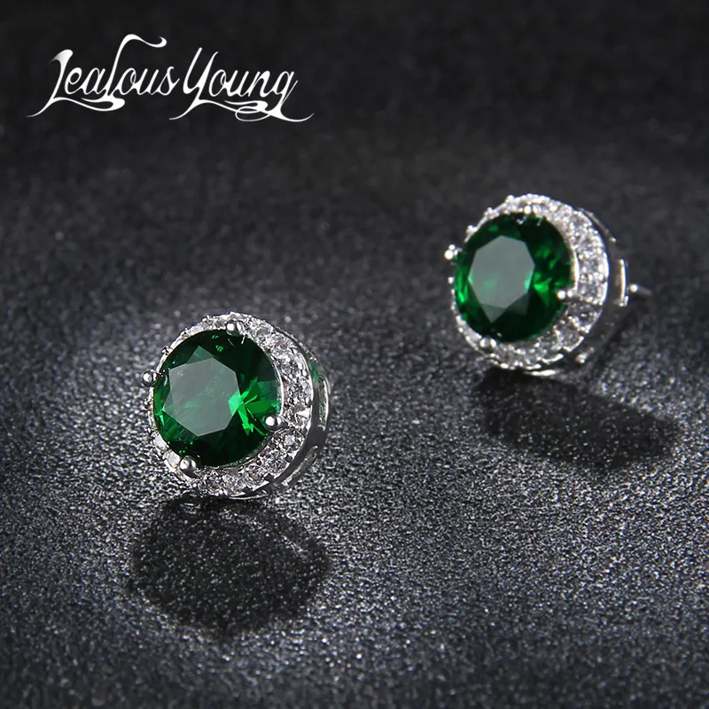 Dew-Collana in argento Sterling e Zirconia cubica, con orecchini a