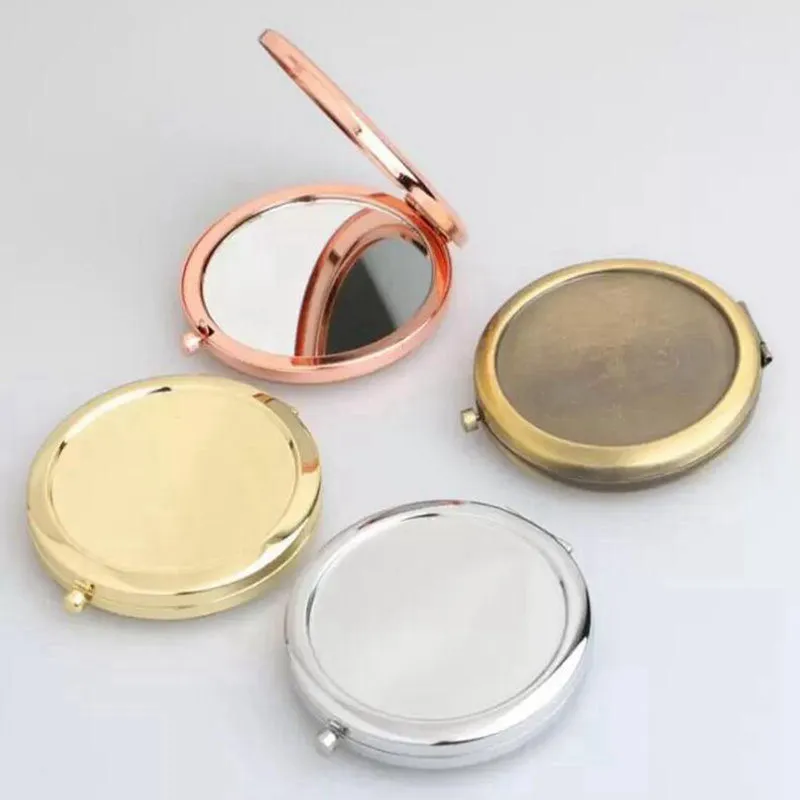 1pcs Portable Folding Mirror Makeup Cosmetic Pocket Mirror For Makeup Mirrors Beauty Accessories