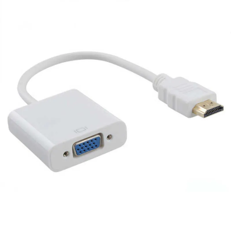 1080P HDMI to VGA Adapter - Converter Cable with Audio & Power - Male ...