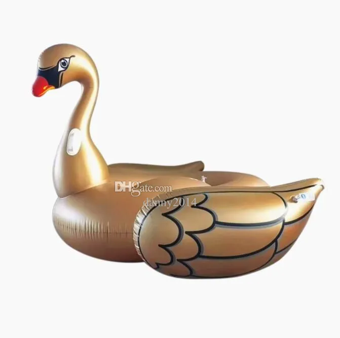 Flotteurs de cygne gonflables Piscine Tubes de natation flottants radeau Sièges de bain gonflables Anneau Chaise longue Monter sur un flotteur de flamants roses Fête de l'eau Matelas Jouets