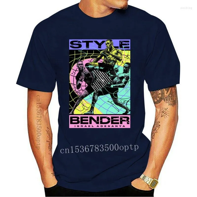 Heren T-shirts Heren Stylebender Joe Rogan Israel Adesanya Shirt Maat M 3Xl