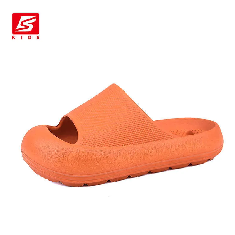 Slipper Baasploa New Summer Children Sandals Boys Girls Bathroom Beach Shoes Baby Slippers Soft Non-slip Kids Slipper Children's Shoes T230302