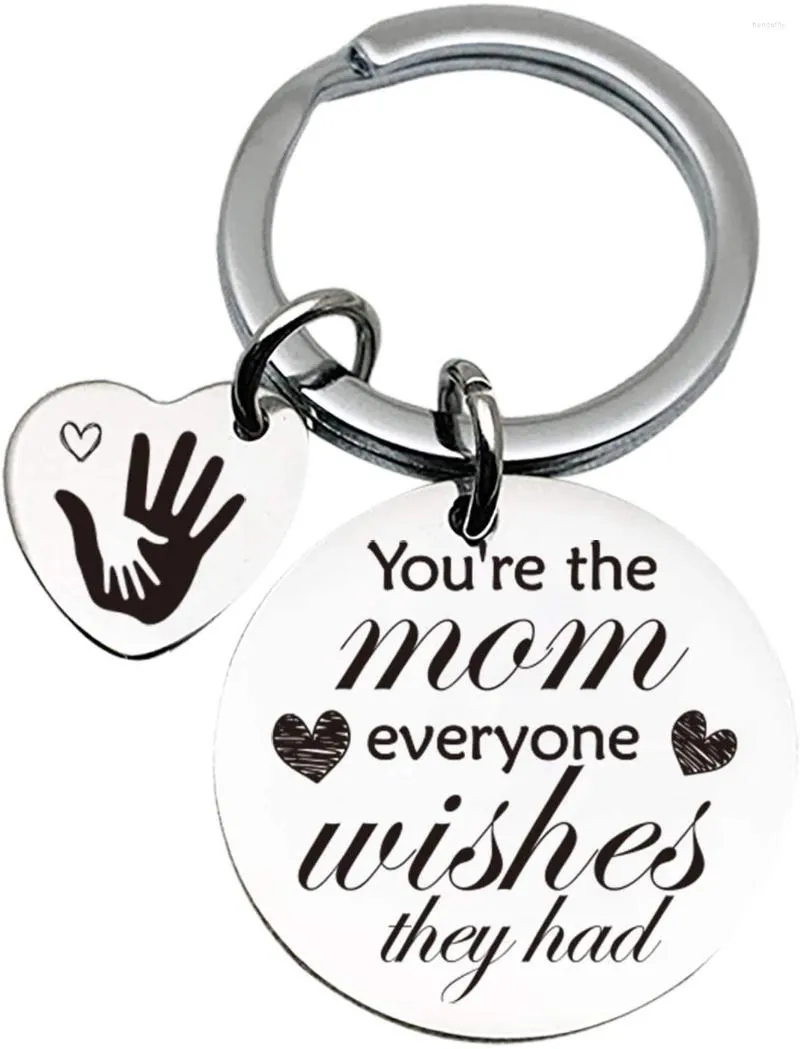 سلاسل المفاتيح Mother Key Chain Mothers Day -keychain Mom Mom Gifts من ابن الابنة زوجك أنت كل شخص لديهم