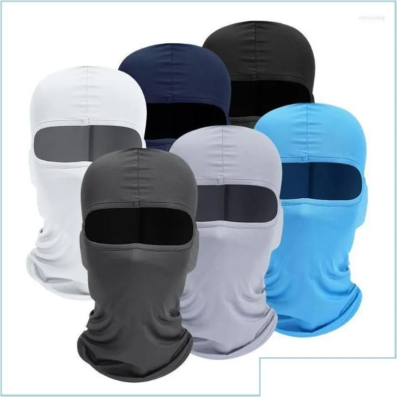 Outros acessórios de interiores Caps Caps Masks Motocicleta Clava Hood FACH FACE SKI MASK PESCO DO CUNDO MAIS QUENTE VENTO BILIA BIIL DE MOTOCROSS DHS1U