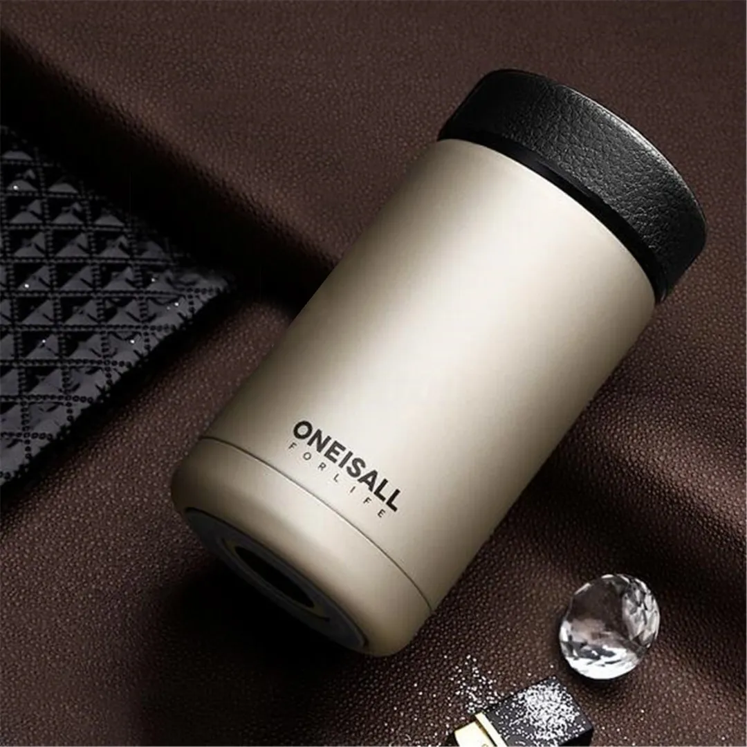 JX-LCLYL 400ml Stainless Steel Vacuum Flask Water Bottle Thermos Coffee Cup Travel Mug