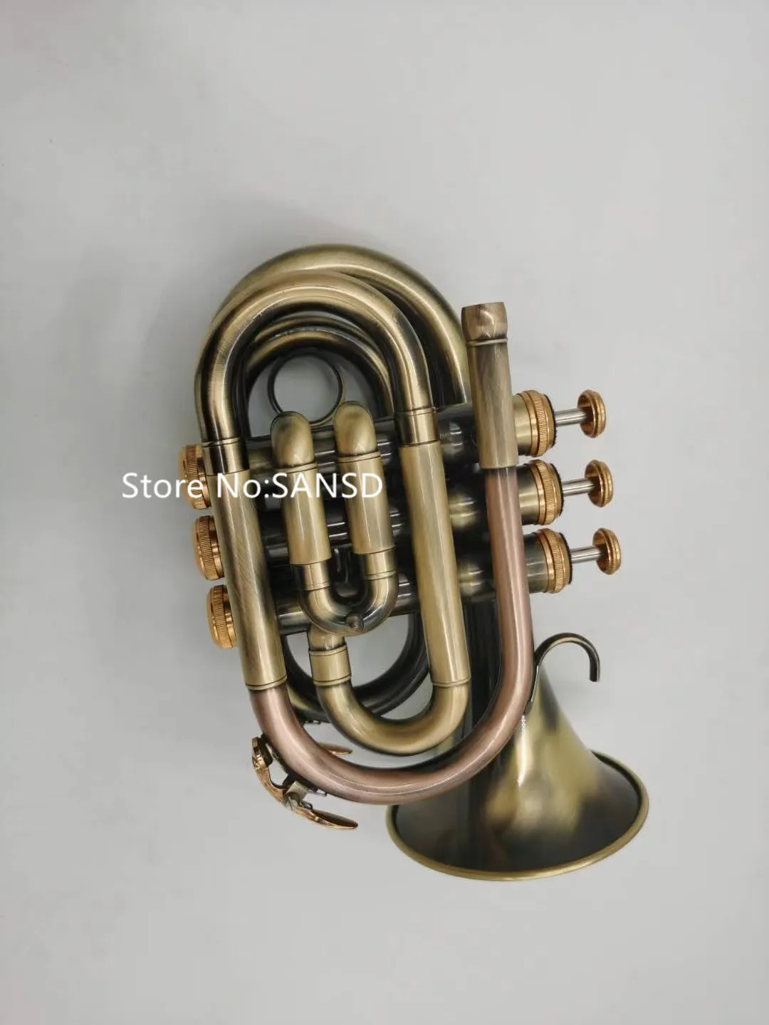 Miniature Trumpet Mini Trumpet Model High Simulation Mini Musical