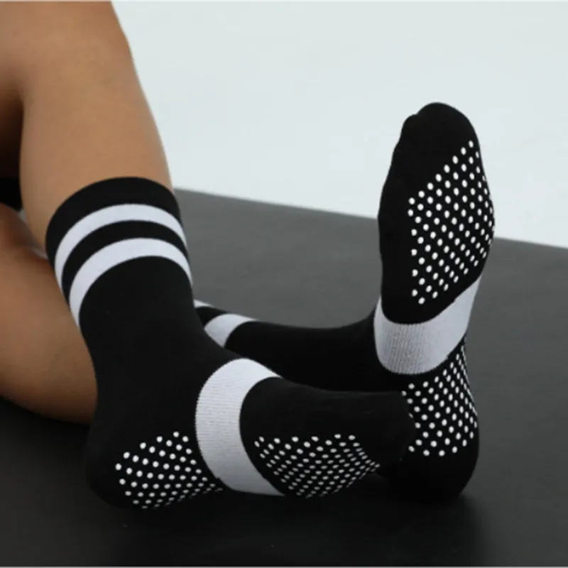 Men's and Women's Unisex Yoga Socks with Anti-Slip PVC Glue and Cotton ...