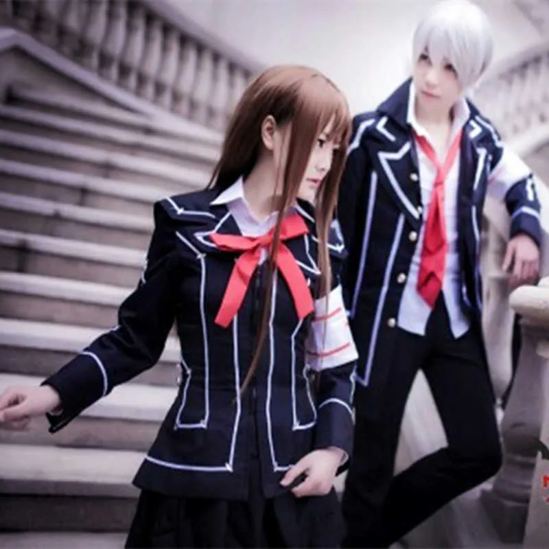 Anime Costumes Livraison Gratuite Kuran YukiKiryu Zéro Cosplay Anime Chaud Vampire Knight Cosplay Venez Homme Femme Uniforme Scolaire Cos Z0301