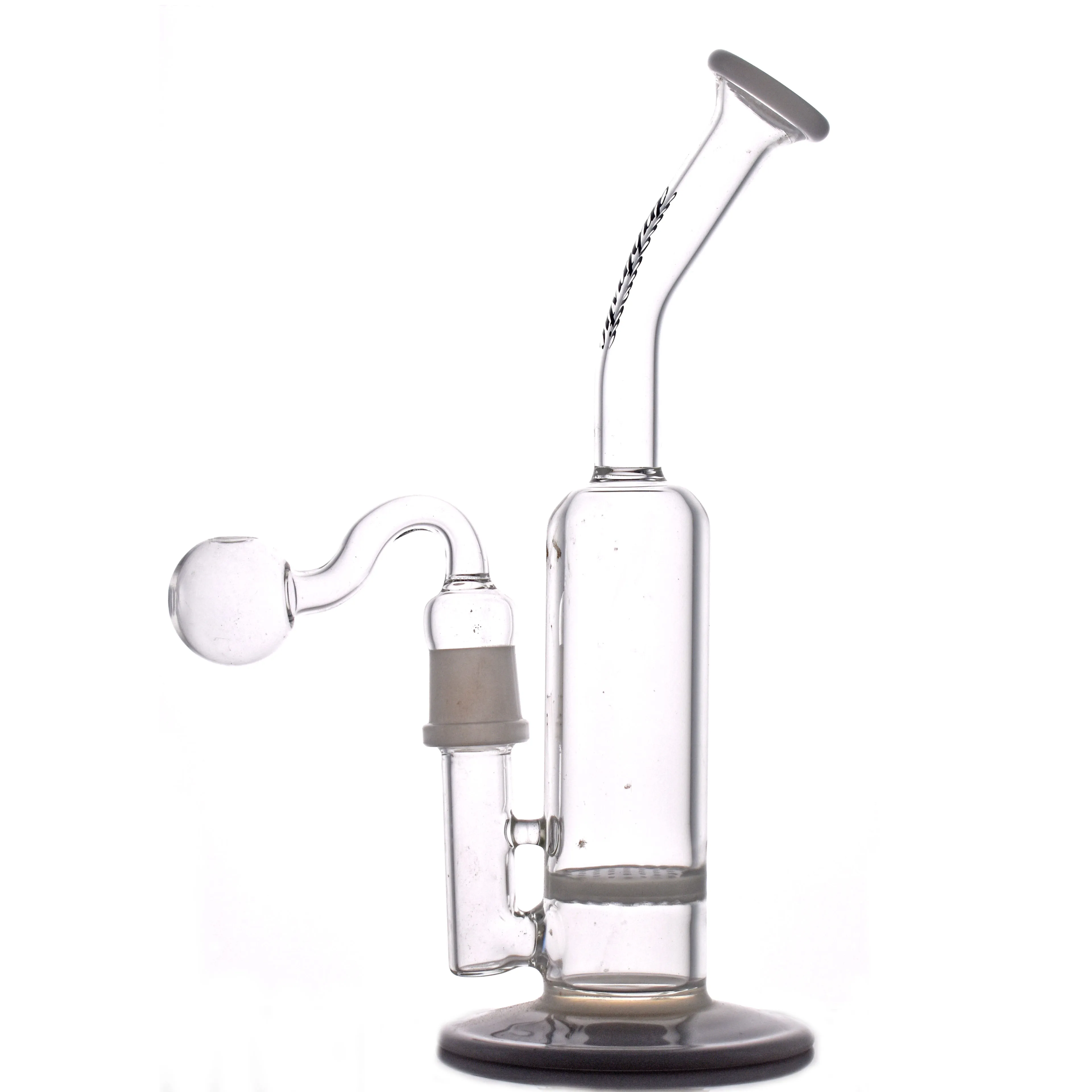 Glass Bong Water Pipe Hookahs Honeycomb Perc Recycler Heady Dab Oil Rigs Wax Ash Catcher Hookahs With Female Glass Oil Burner Pipes