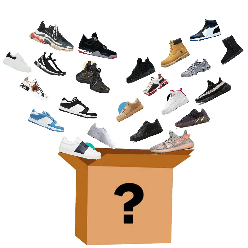 Mystery Box Luxe Laine Femmes Pantoufles Chaud En Peluche Semelle Douce Fourrure Fourrure Légère Femelles Plat Diapositives Antidérapant Créateurs De Mode Dames Sandales Baskets Chaussures Décontractées