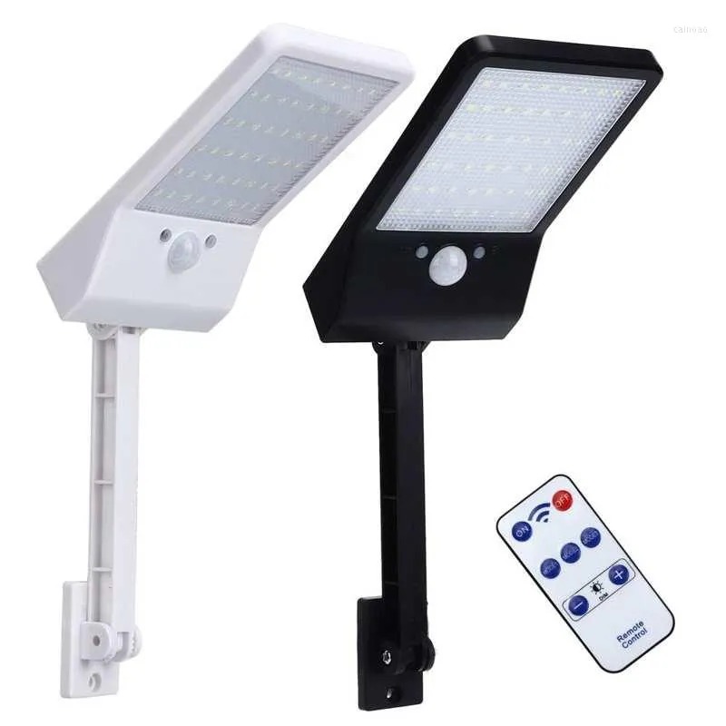 Wandlamp Solar Street Light Motion Sensor 48 LED's voor afrasteringspatio -tuin