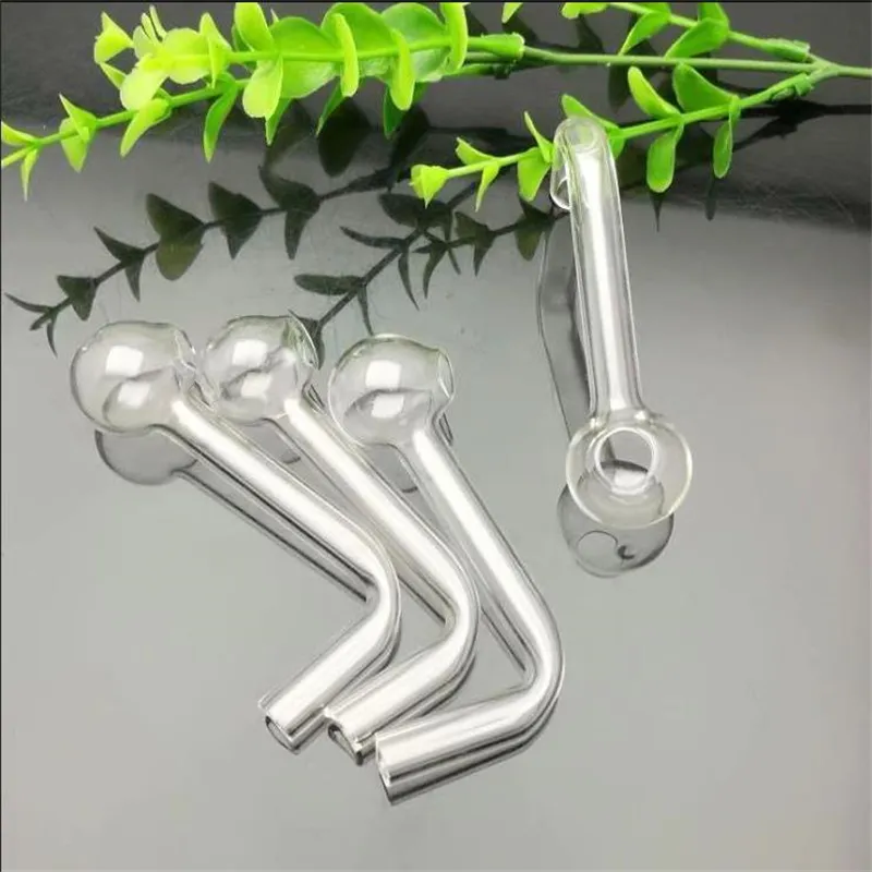 nSmoking Pipes ew Europe and Americaglass pipe bubbler smoking pipe water Glass bong Right angle glass pot