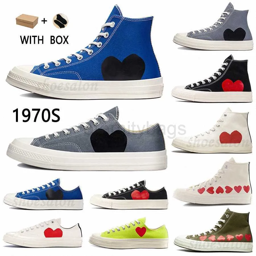 Classic 2022 degli anni '70 giocano a scarpe casual stella grande piattaforma eyes piattaforma ricostruita slam jam chuck triplo nero bianco alto uomo basso tela da uomo