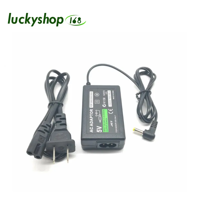 ЕС / US Plug Home Walling Зарядное устройство для шнурного кабеля кабеля переменного тока для Sony PSP 1000 2000 3000 Slim LLFA