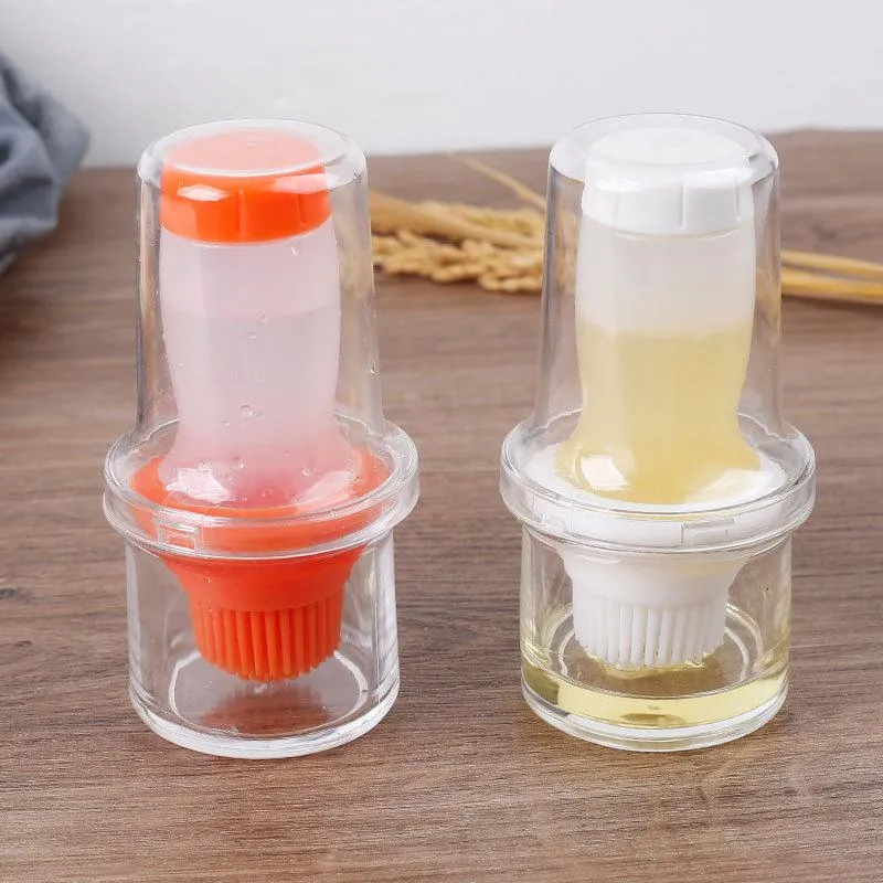 Tools & Accessories Silicone Oil Brush Bottle Grill Liquid Honey Pastry Butter Cheese Kitchen Baking BBQ