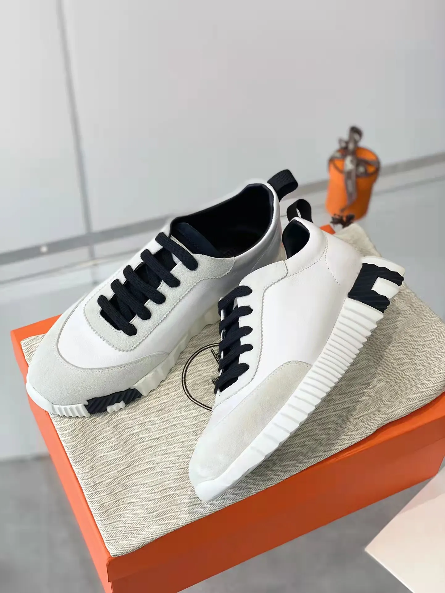 Baskets Basses Homme En Cuir Polyuréthane - Semelle Épaisse, Streetwear, Lacets, Confortables
