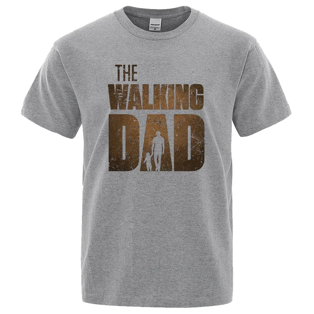 T-shirt da uomo Negan The Walking Dad Divertenti magliette da uomo stampate T-shirt hip-hop estiva T-shirt a maniche corte di marca Harajuku di alta qualità 230303