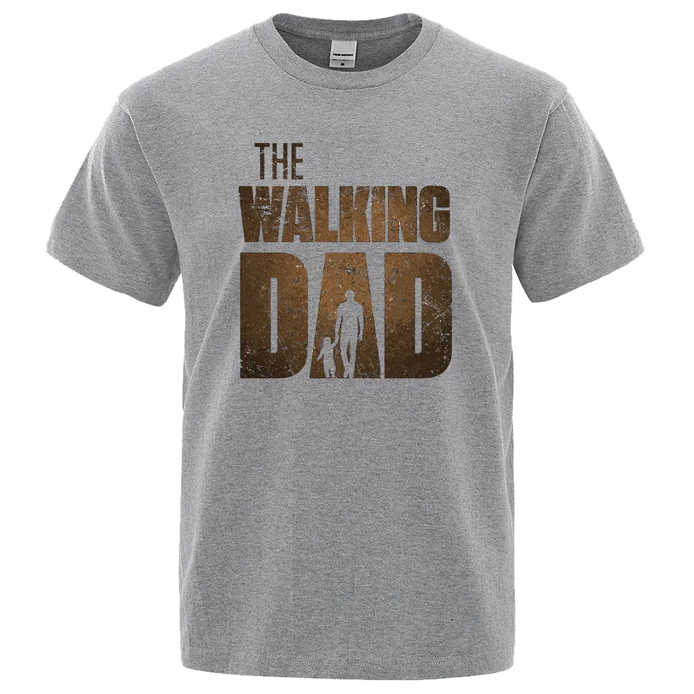 Men's T-Shirts Negan The Walking Dad Funny Men T Shirts Printed Summer Hip Hop Tshirt High Quality Harajuku Brand Short Sleeve T-shirt 230303