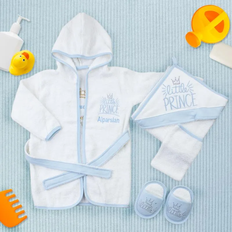 Clothing Sets Modakids For Baby Girls Boys Bathrobe Clothes Personalized Name Embroidered Custom 4 Pcs Cotton Bath Towel Babies