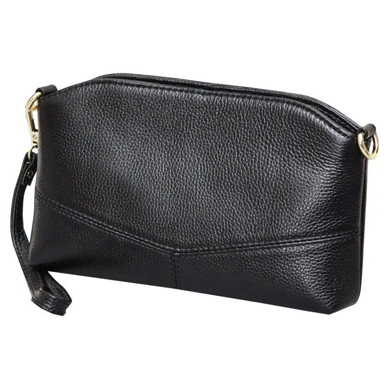 Sacs de soirée pochette en cuir véritable petit sac à bandoulière pour femmes sac à main de luxe mode épaule messager femme fourre-tout fête sac à main soirée