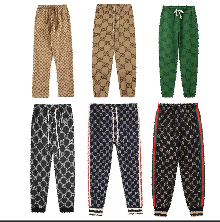 Designer heren broek luxe vrouwen hoogwaardige klassieke letter g broek vrijetijds buiten beweging high street fashion man joggers