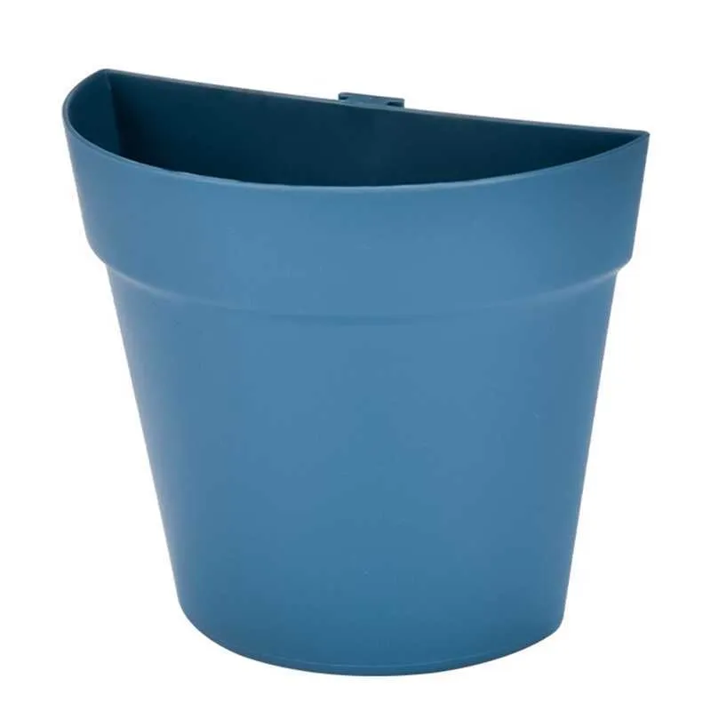 Jardinières Pots Mur Monté Pot De Fleur En Forme De Demi Cercle En Plastique  Plante Planteur Conteneur Pour Intérieur Et Extérieur Balcon Jardin  Décoration J230302 Du 1,91 €