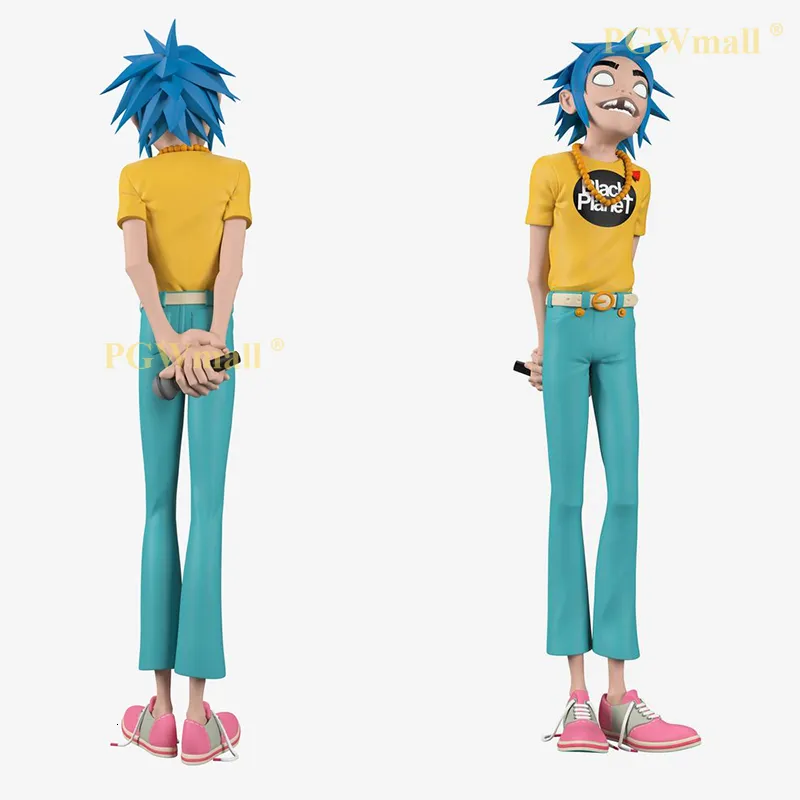 Gorillaz Rock Band Set Ps4 4 Resin Figurines For Home Gorillaz Rock Band Set Ps4 4 Resin Figurines For Home