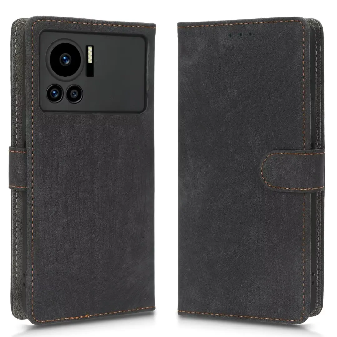 RFID Protection Cases For Tecno Spark Go 2023 Spark 9 8C Pova 4 Camon 19 Pro 4G 5G Wallet PU Leather Phone Case Fundas