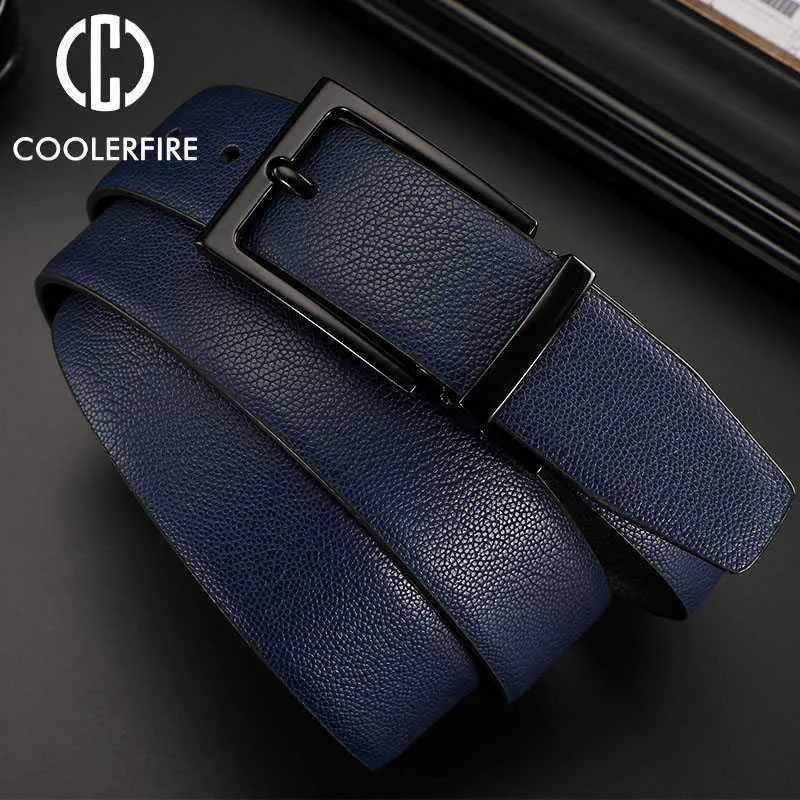 Belts Reversible Business Work Man Belts High Quality Luxury Trouser Jeans Belts For Men Genuine Leather Belts Male Casual Strap HQ238 Z0228