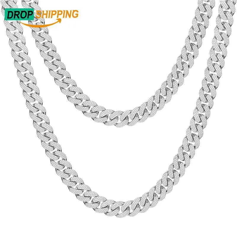 Dropshipping Hip Hop Jewelry 18k золота с золотой.