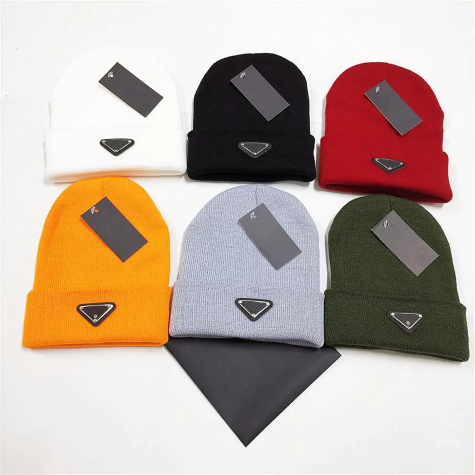 Top1 luxe beanies Hight Quality Men and Women Wool Knitted Hat Classical Sports Skull Caps Womens High End Casual Gorros Bonnet 293p