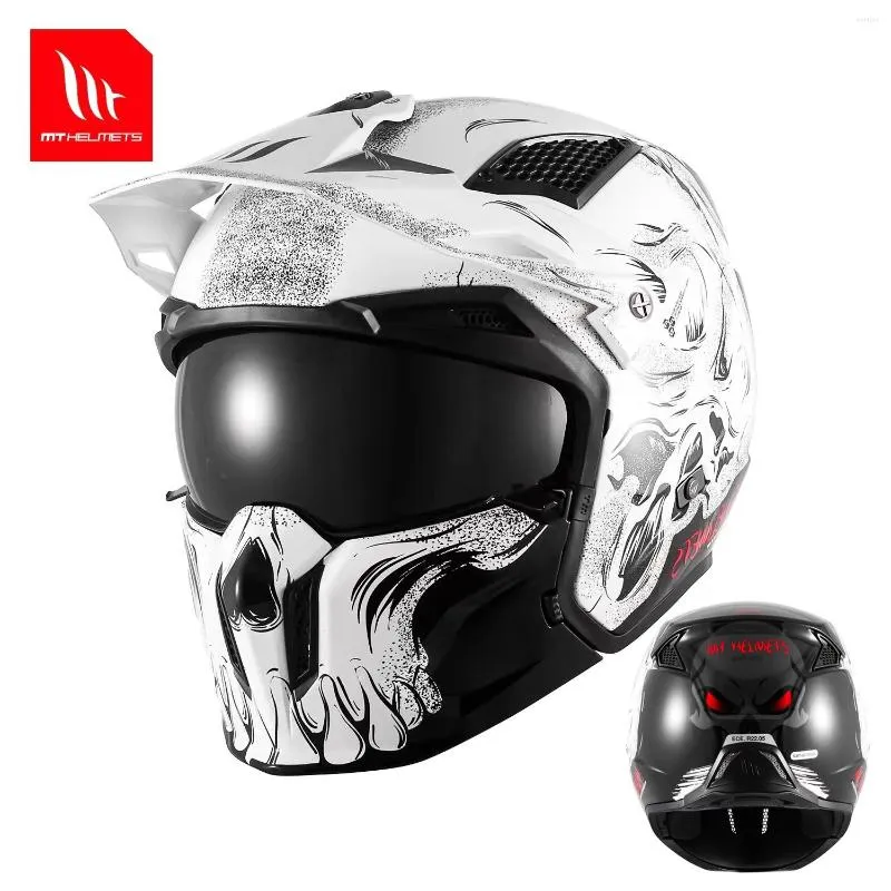 Caschi da moto Casco moda Casco integrale Modulare Alta qualità DOT Omologato ECE Personalità Off Road Moto mutevole