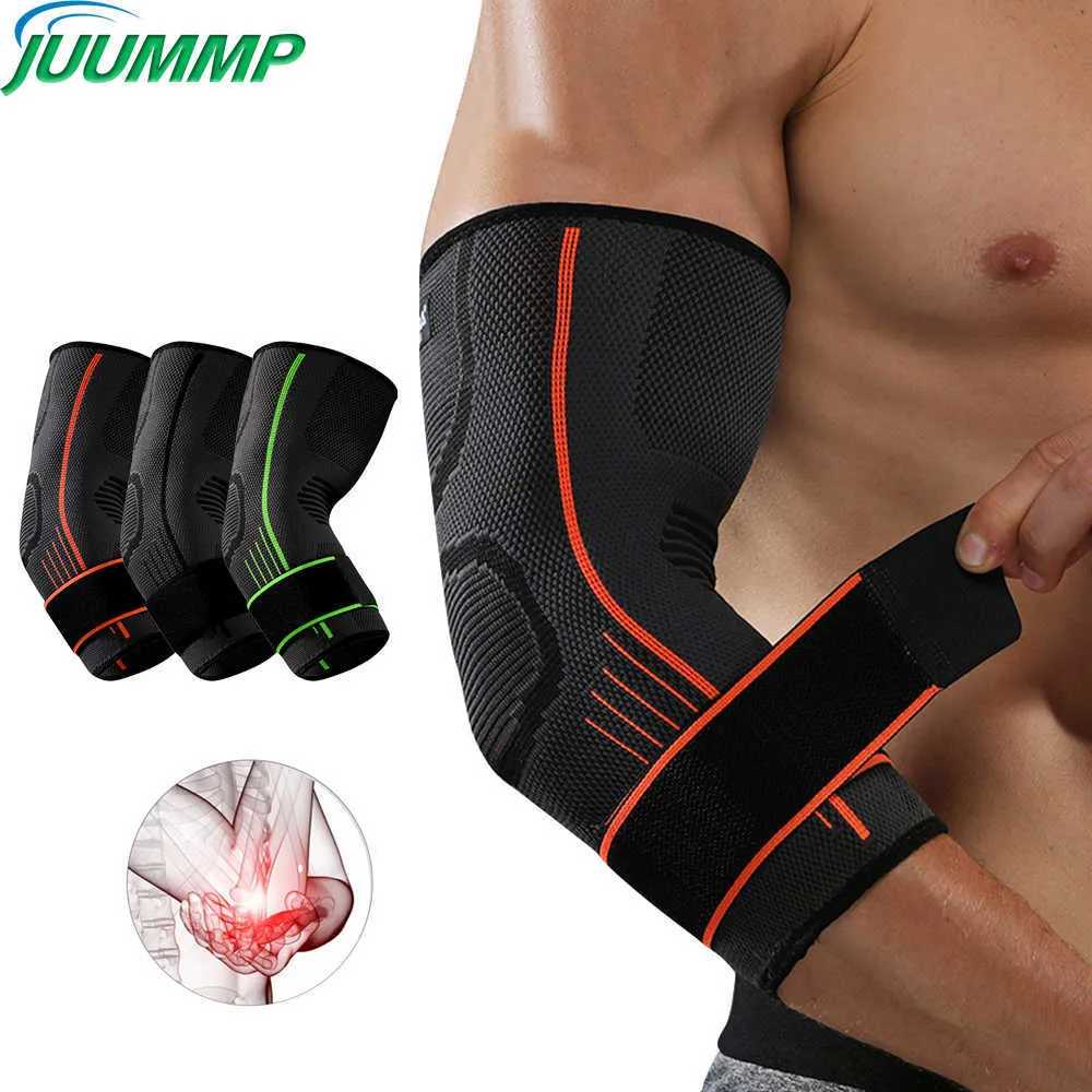 Coude Genouillères JUUMMP Coude Compression Manches Soutien Brace Manchettes Arthrite Bandage Bras Protège-bras Garde Stretch Accessoires Pour Femmes Hommes J230303