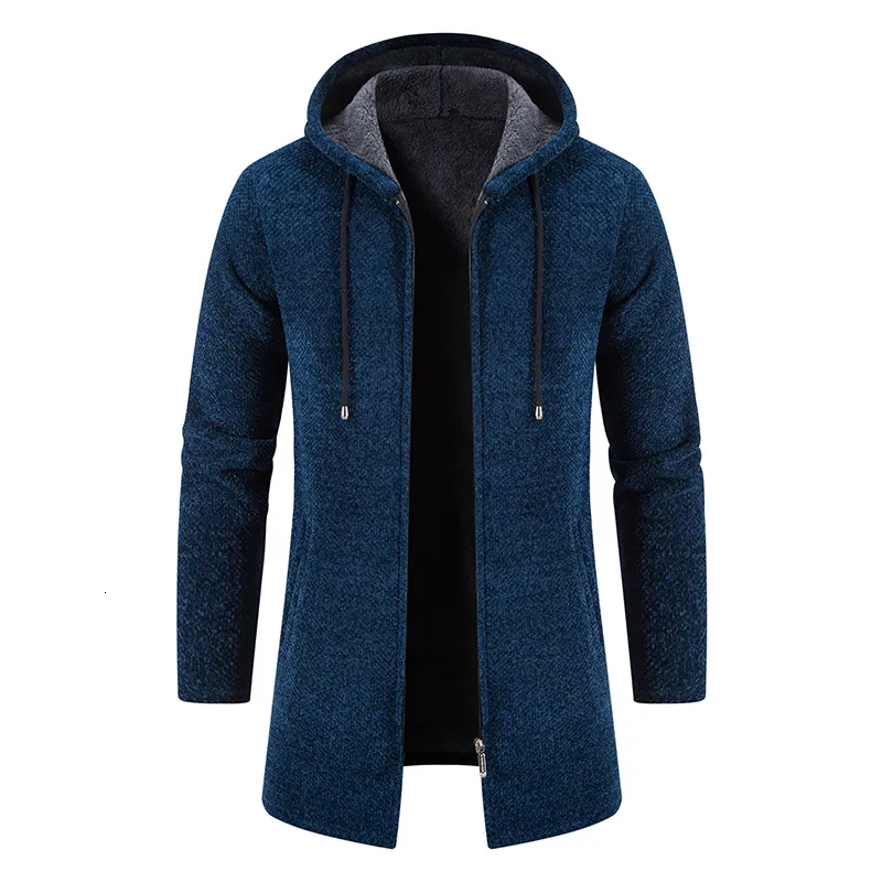 Mens long cardigan hoodie sales