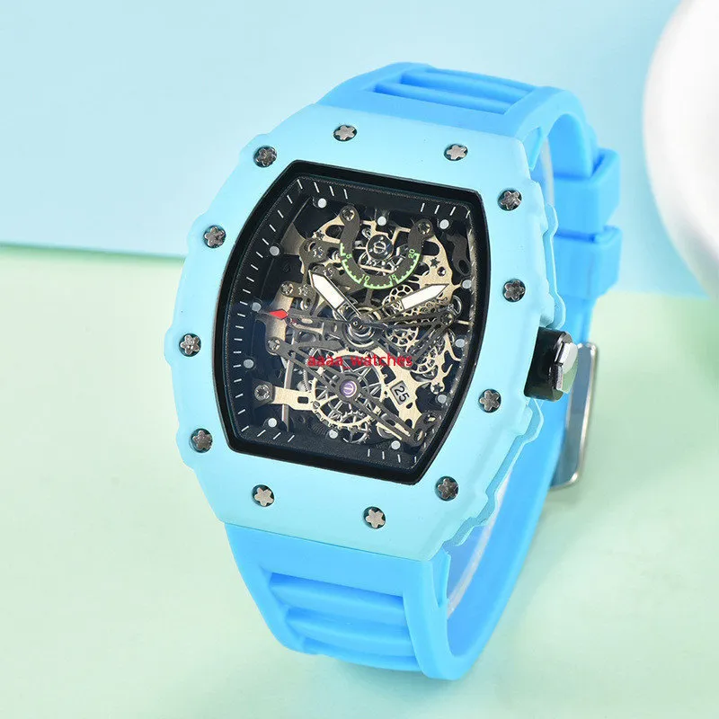 Reloj Hombre Non-mechanical Hollowed watch out See-through Hollowed out luminous waterproof quartz watches