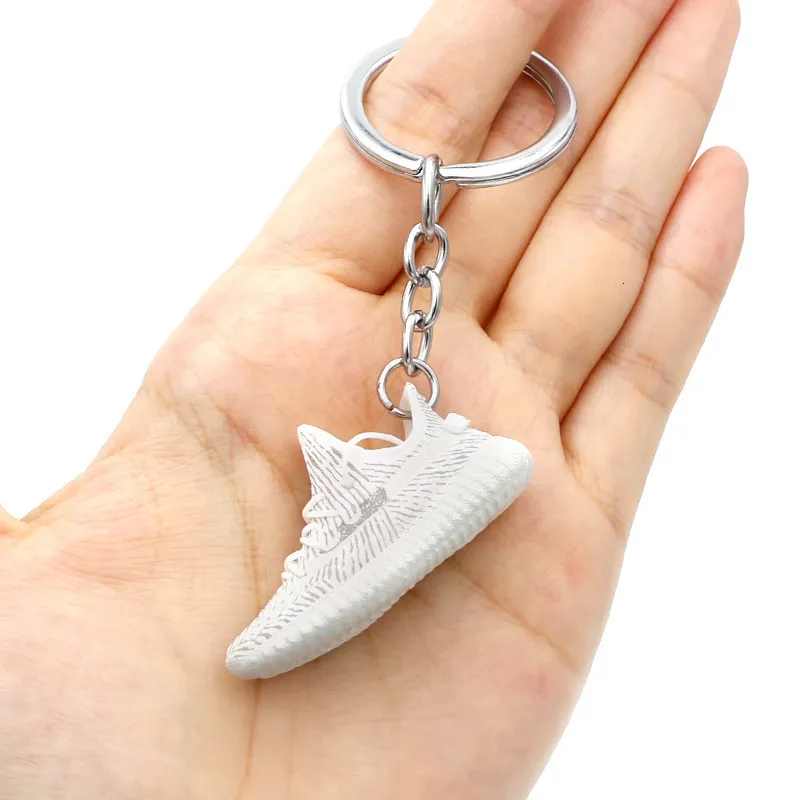 3D Shoe Model Shoe Key Ring Mini Sneaker Chain For Gift Box