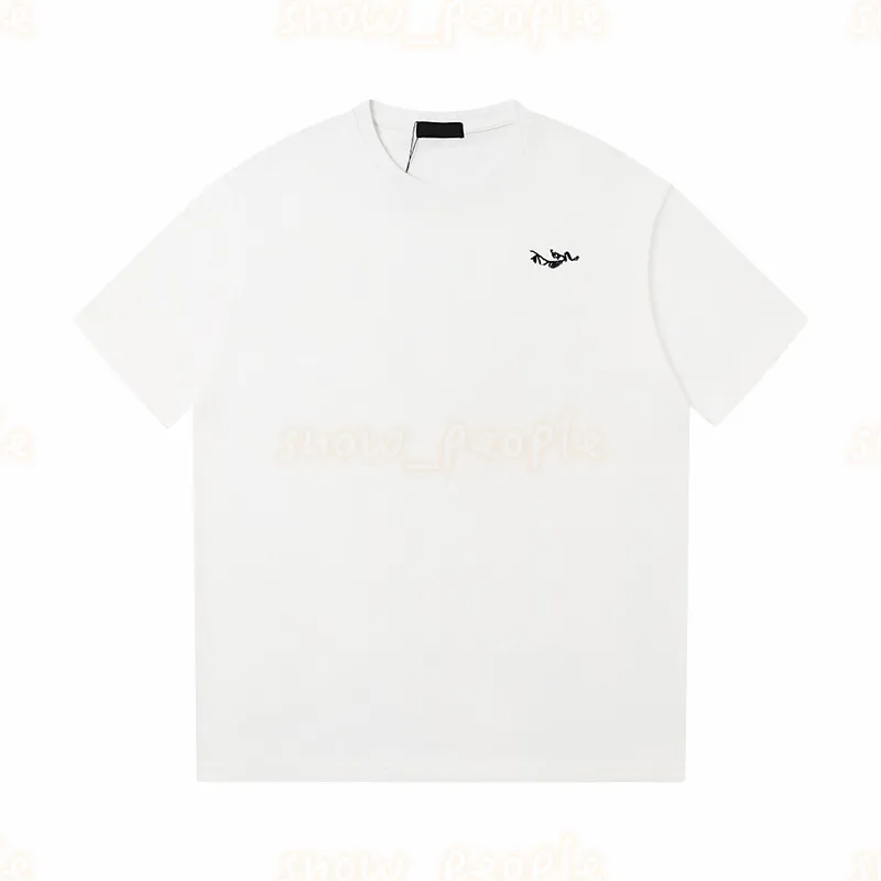 Luxury Mens Summer T Shirt Par Big Logo Print T Shirts Unisex Short Sleeve Tees Storlek XS-L