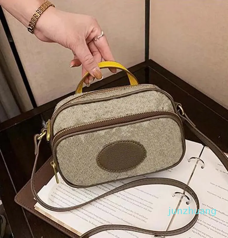 2023 New Women's Fashion Casual Messenger Designer Bag Läder One-Shulder Messenger Bag 99