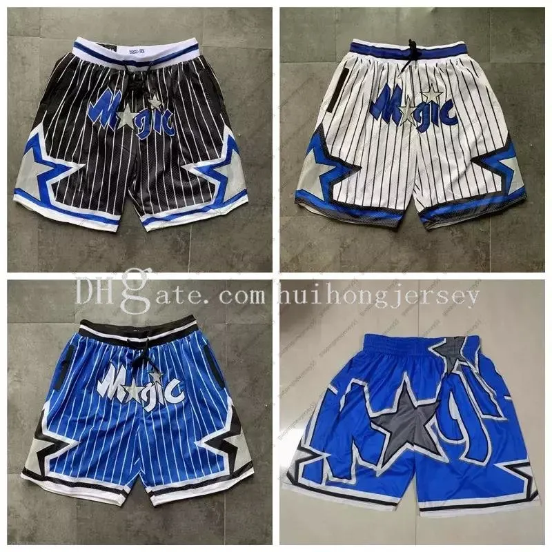 Men Basketball Shorts Retro JUST DON Pocket short Shorts tukameng2016